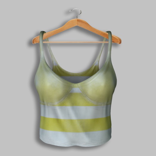 Vinyl - Jagger Crop Top Pak Yellow