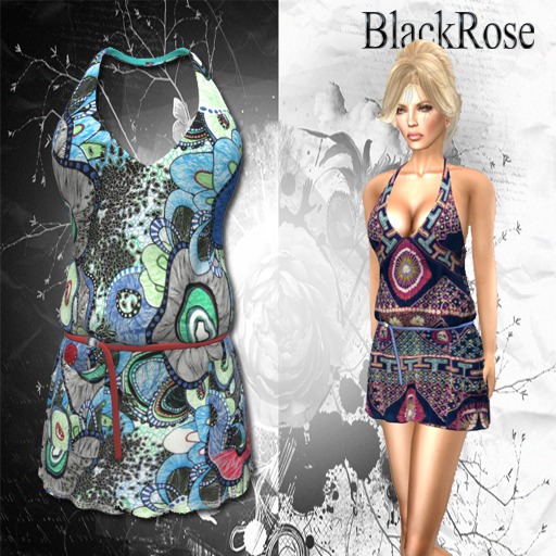 BlackRose Halter Loose Dress Fun