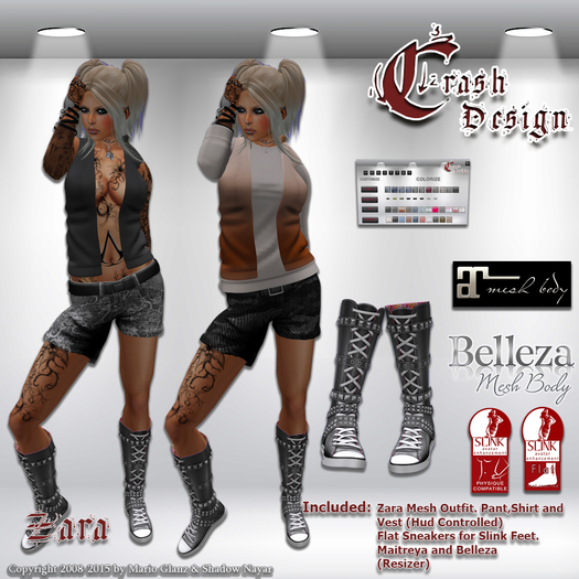 Crash Design - Zara (wear)