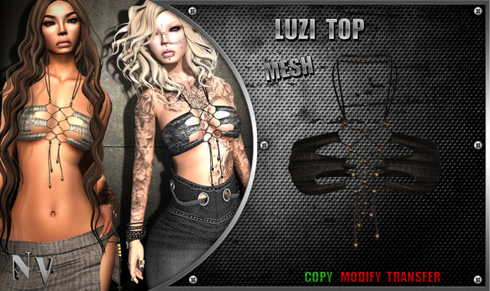 [NV] Luzi Top -Hippie Brown-