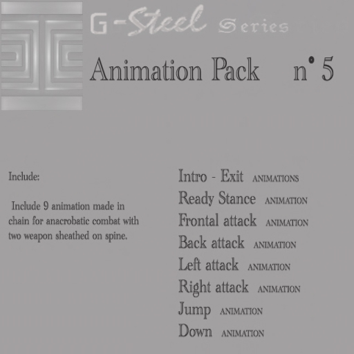 G-Steel Animation BOX 5 [ULTIMATE Pack]