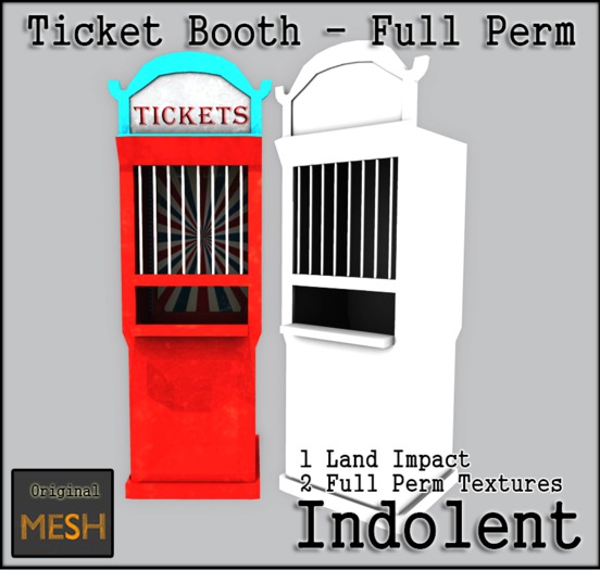 [INDO] Ticket Booth - Full Perm 1LI
