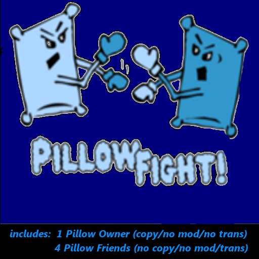 Second Life Marketplace OCS Pillow Fighter red (25L BOX)