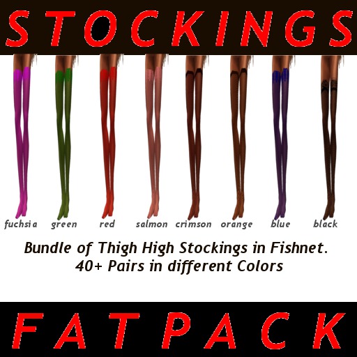 OCS - Stockings FatPack (1) Fishnet (15L$ BOX)