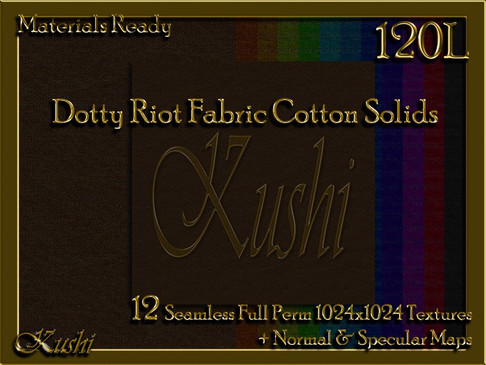 Dotty Riot Cotton Fabric Solids Seamless Textures Materials Ready Full Perms 1024x1024