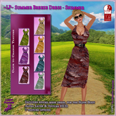 ~LP~ Summer Breeze Dress (Boxed) Texture Scripted Shimmer Slink Physique Body