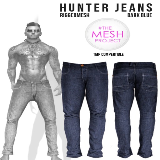 [CLuB54]HUNTER DARK BLUE DENIM
