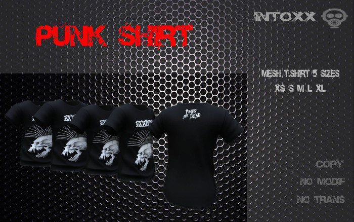 IntoXx Backpack Punk Shirt (wear me to unpack)