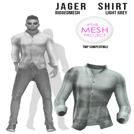 [CLuB54] JAGER DISPLAY LIGHT GREY