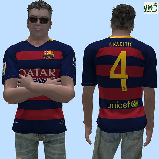 Second Life Marketplace - BARCELONA 15/16 RAKITIC 4 (MESH)