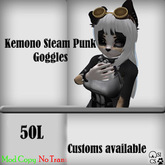 ::SI:: Kemono Steampunk Goggles