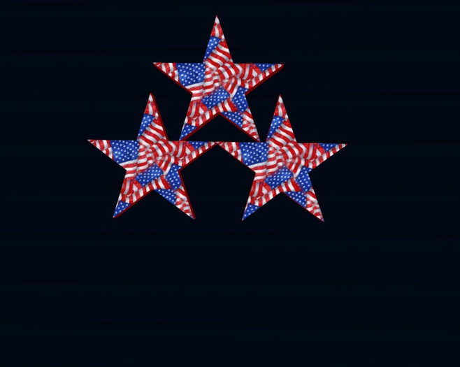 3 4th of July Stars (Mesh) LI 2
