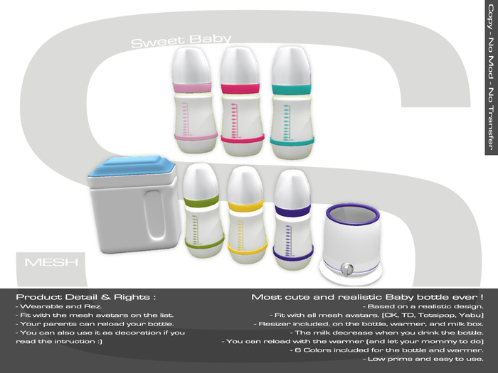 Sweet Baby - Mesh Baby's Bottle