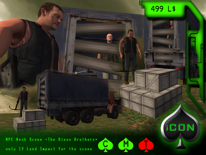 iCon Mesh NPC Scene "The Dixon Brothers"