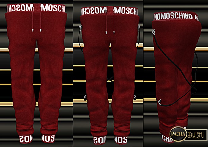 - Pacha Dubai - sweetpant_RED