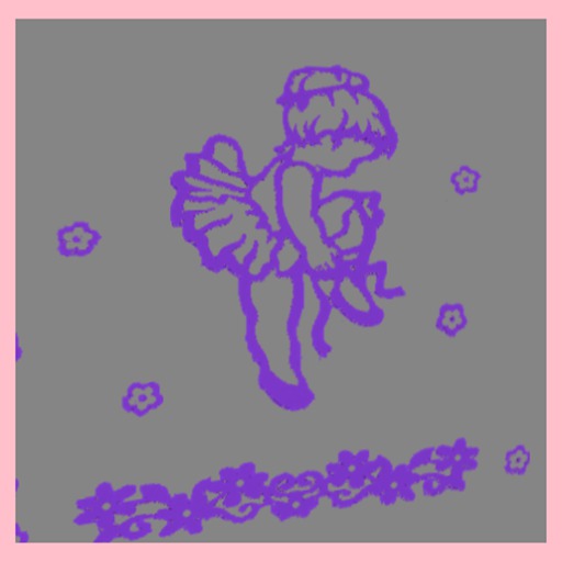 PAINEL COLOR NEON BAILARINA