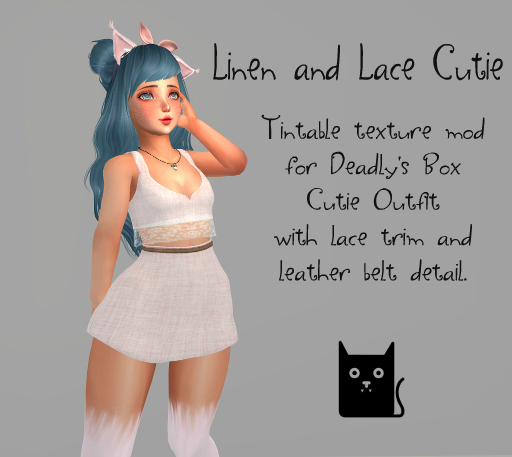 *LM* Linen & Lace Cutie