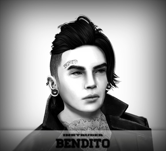 *InkTruder* Bendito (FACE TATTOO)