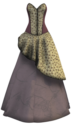 .:KosmO:. Maeve layered gown - Fig