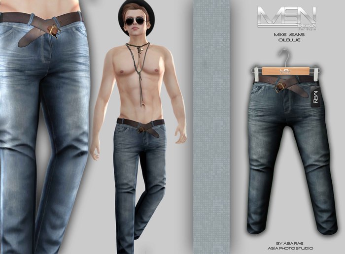 [MSN Design] Mike Jeans [OIL BLUE]