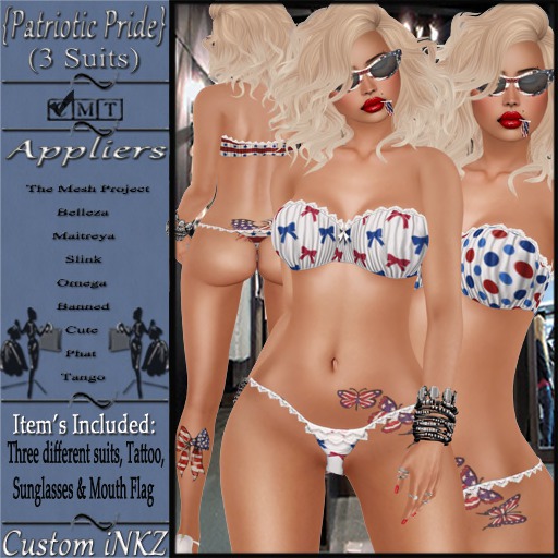 Kendall - Bikini Pack 1 (Cherries)