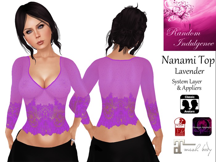 [RI] Nanami Top - Lavender