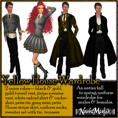 nM Yellow House Wardrobe
