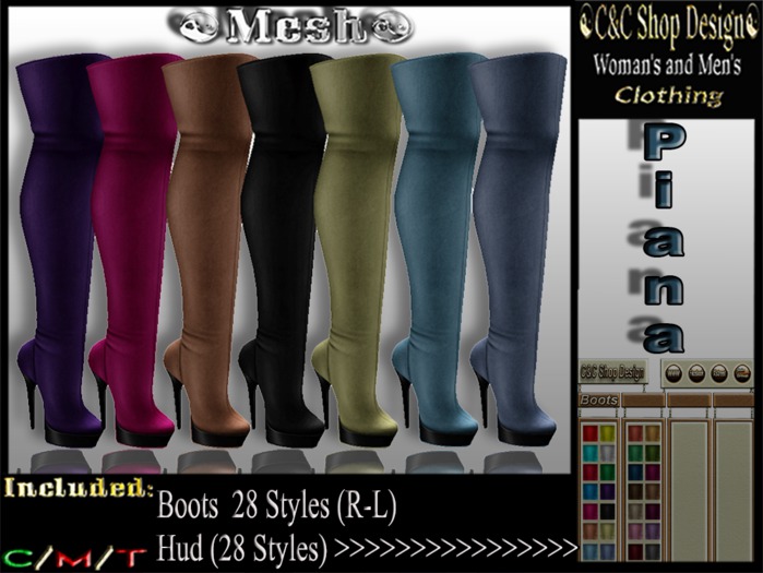 C&C Mesh Piana (Hud 28 Styles)