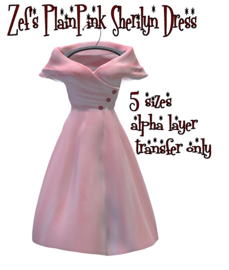 Zef's Rockabilly Sherilyn Dress DEMO bagged