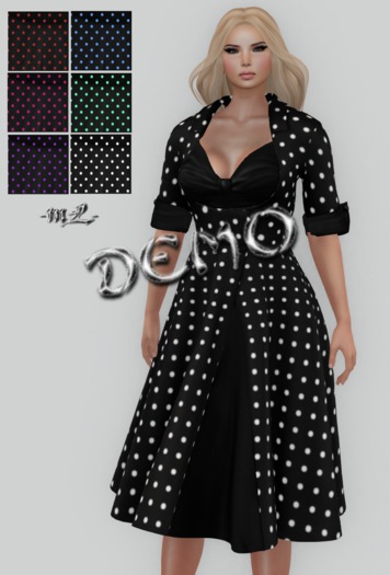 -mL- Maria Dress - HUD driven 6textures - DEMO