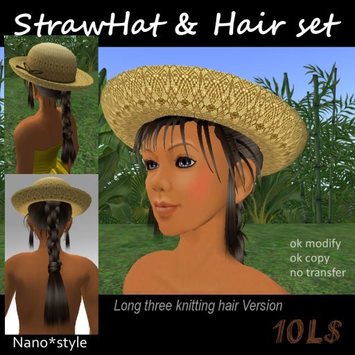 Strawhat + Hair M