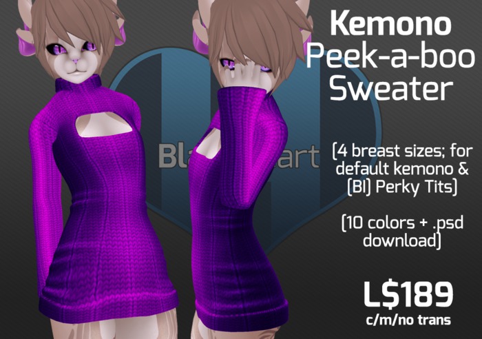 [BI] Kemono Peek-a-boo Sweater [default]