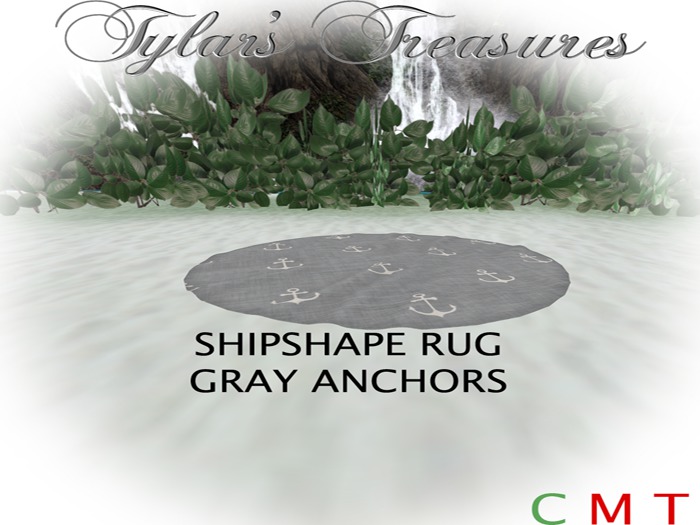 .:TT:.  SHIPSHAPE RUG PATRIOTIC BOXED