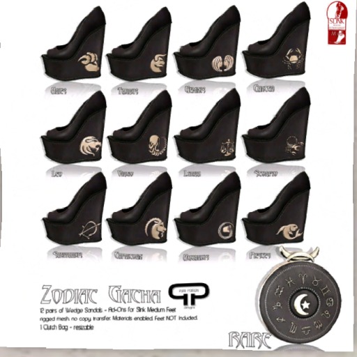 Pure Poison - Zodiac Sandals - Scorpio [BOXED]