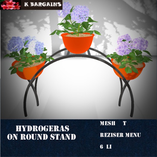 *KB* Hydrogeras on Round Stand