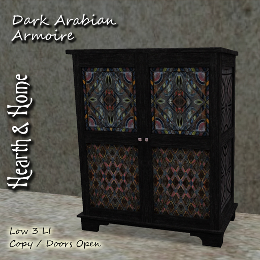 ~H&H~ Dark Arabian Armoire