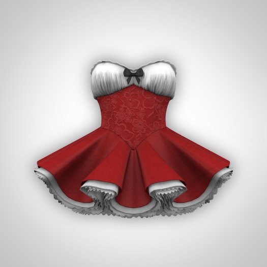 ANOIRCRE Fable Dress Red