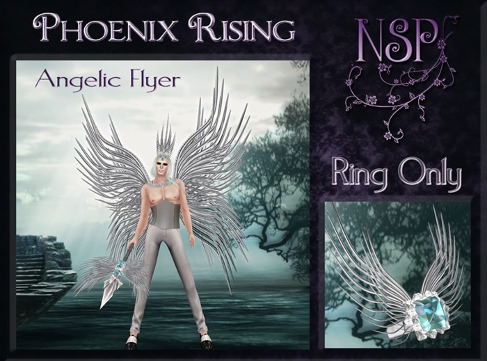 NSP Phoenix Rising Angelic Flyer (Ring) Boxed