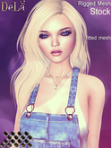 =DeLa*= Mesh Hair "Stock" Dark Browns