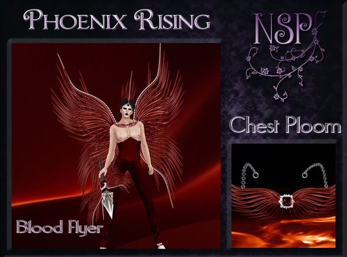 NSP Phoenix Rising Angelic Flyer (Chest Ploom) Boxed