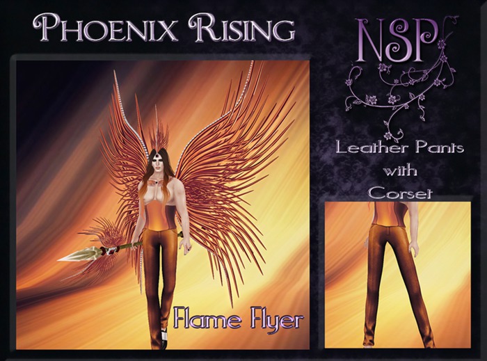 NSP Phoenix Rising Angelic Flyer (Wings) Boxed