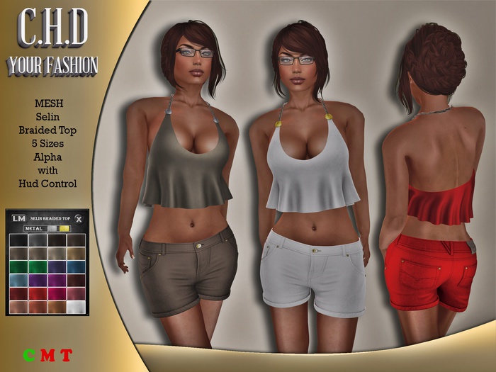 Demo [C.H.D] Selin Braided Top