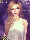 =DeLa*= Mesh Hair "June" Dark Blondes