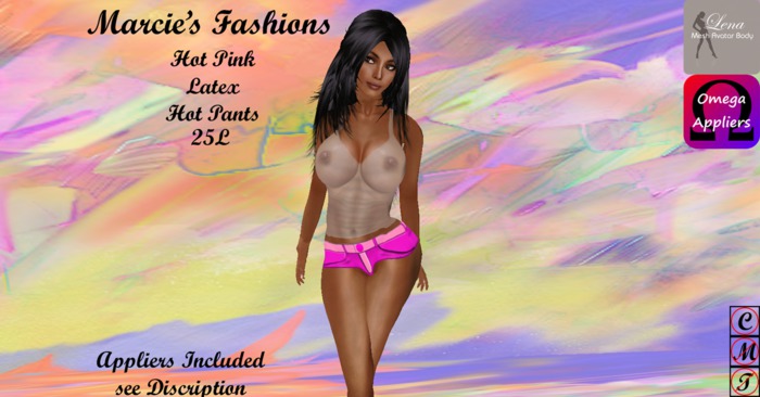 Hotpants Hot Pink