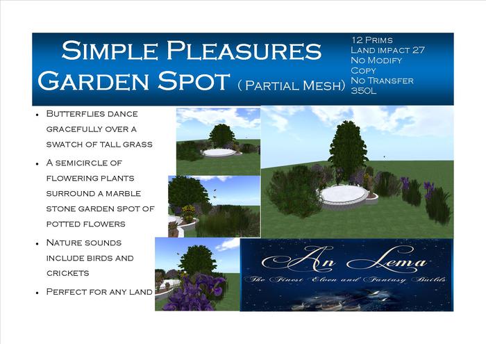 Simple Pleasures Garden Spot