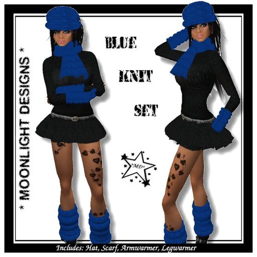 *MD* Blue Knit Set - SALE -
