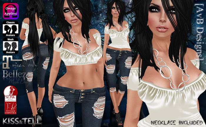 [AvB]=Kiss&Tell=Necklace Included/Appliers