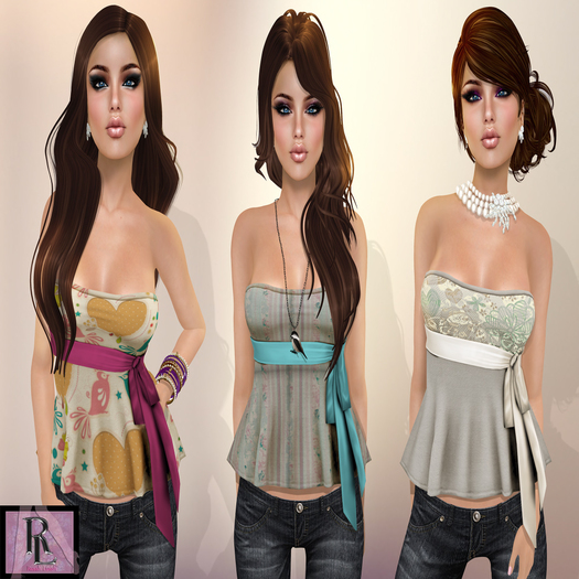Tube Top Mesh by Russh Lussh