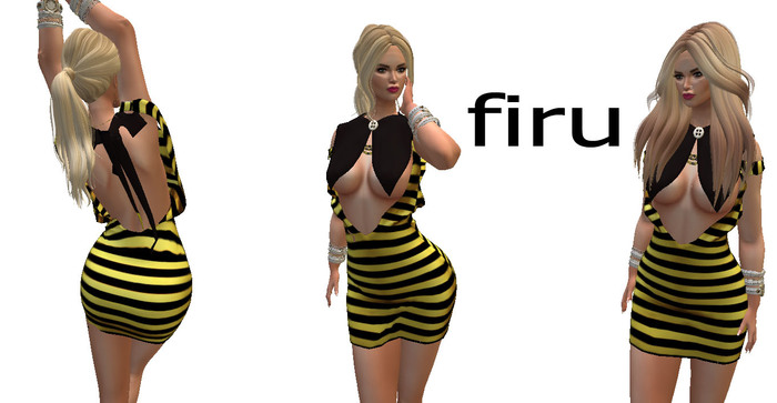 FIRU-Rigged Mesh Hernaly Dress DALTON