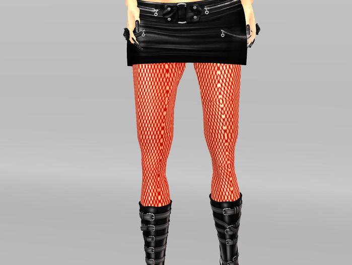 Caliyo Net-Tights Red
